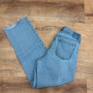 Abercrombie & Fitch Light Blue Straight Leg Jeans